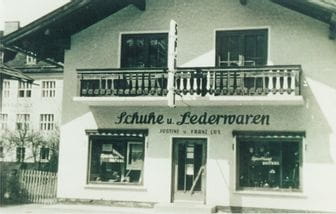 an old photo of the Bruendl store