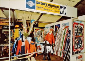Innenraum des Bruck Shop 1975