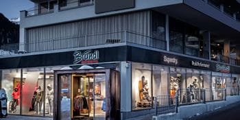 Bründl Sports Ischgl Life.Style from outside in winter <br/>