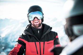 Portrait von einem Skifahrer