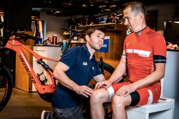 Fahrrad Rahmengröße & Sitzposition Bikefitting Bründl Sports