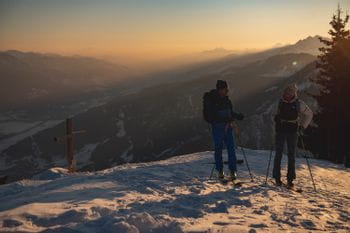 Skitour bei Sonnenaufgang in Kaprun Dreiwallner-Höhe