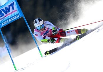 Stefan Brennsteiner beim Skifahren