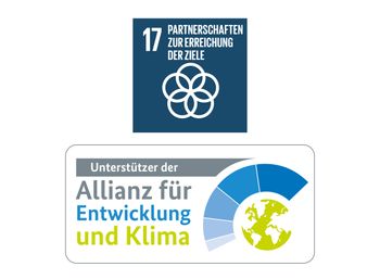 SDG 17 und Parnterschaft mit Allianz für Entwicklung und Klima