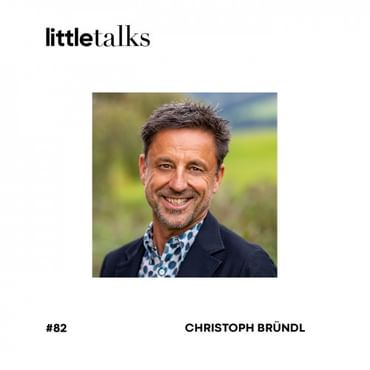 Titelbild Podcast Little Talks mit Christoph Bründl