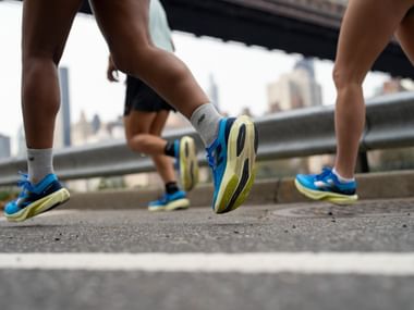 Streetrunners wearing New Balance Shoes