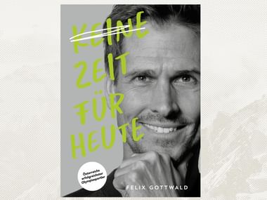 Buch-Cover mit Titel und Foto von Felix Gottwald