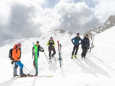 Ortovox Safety Day - Gruppenfoto am Gipfel