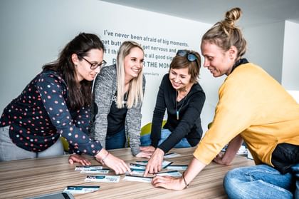 Mitarbeiter im Marketing