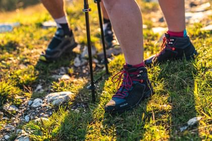 Hiking Boots closeup
