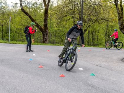 E-Bike Fahrsicherheitstraining Übung 2