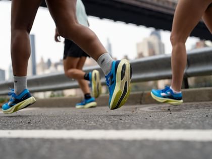 Streetrunners wearing New Balance Shoes