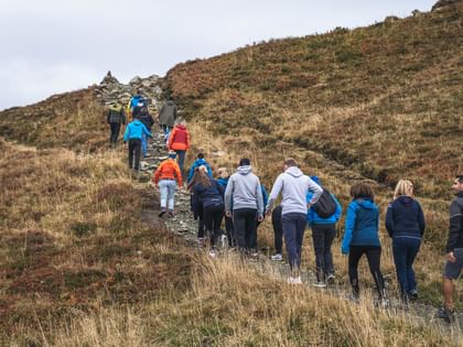 Wanderung zum Gipfelkreuz