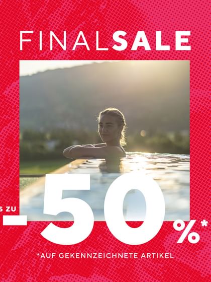 Final Sale Tauern Spa bis zu - 50 % auf gekennzeichnete Artikel