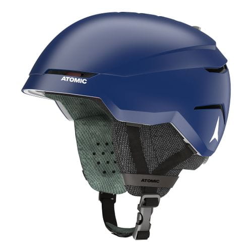 Blue Atomic ski helmet